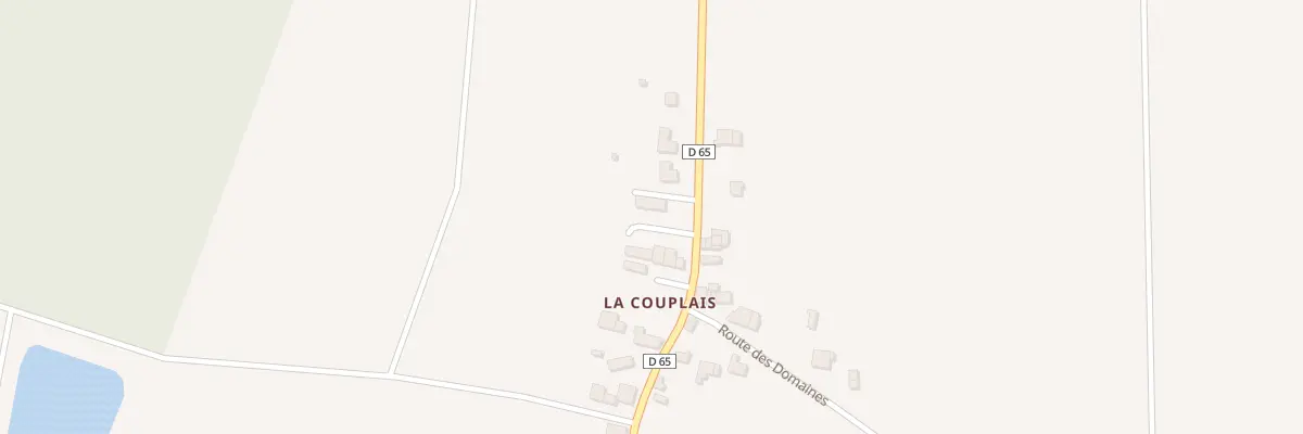 Plan du 47 La Couplais à Sainte-Marie