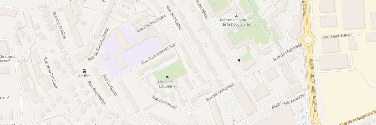 Plan du 20 Rue de l’Arabie à Saint-Malo