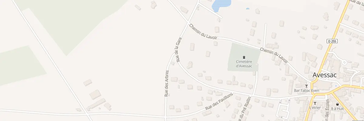 Plan du 32 Rue de la Gare à Avessac