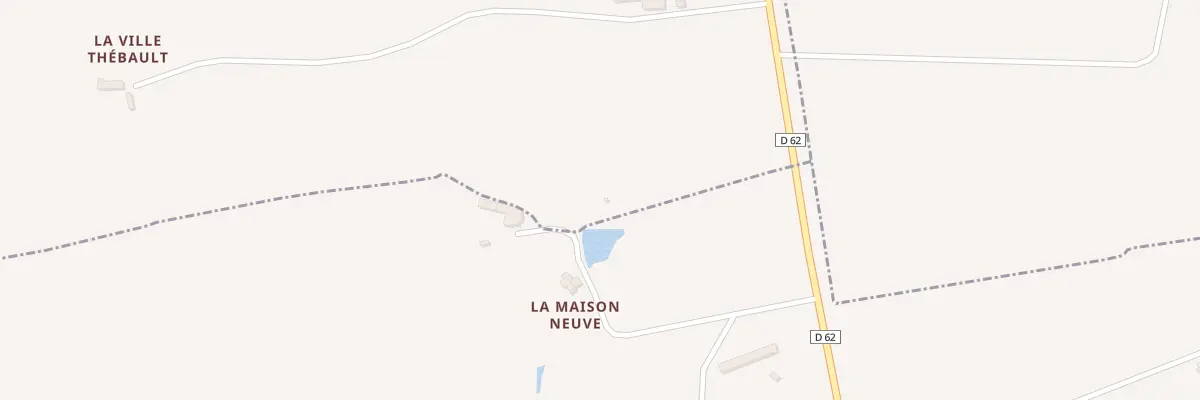Plan du 5163 La Lande de Bouvet à Landujan