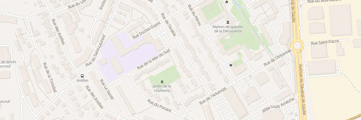 Plan du 16 Rue de l’Arabie à Saint-Malo