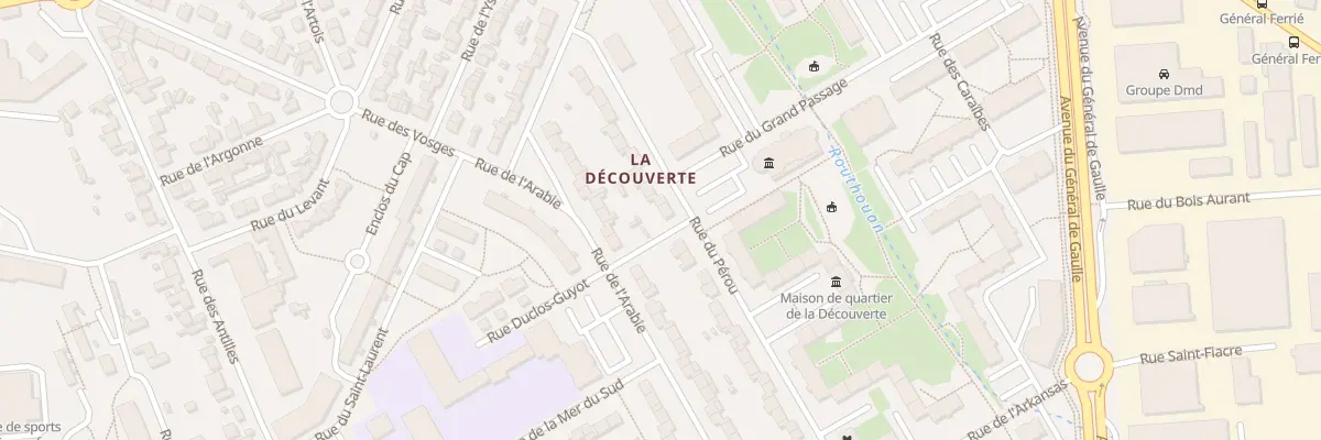Plan du 24 Rue du Pérou à Saint-Malo
