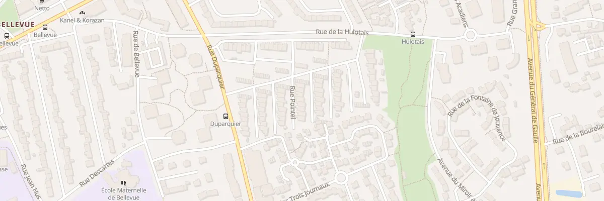 Plan du 24 Rue Pointel à Saint-Malo
