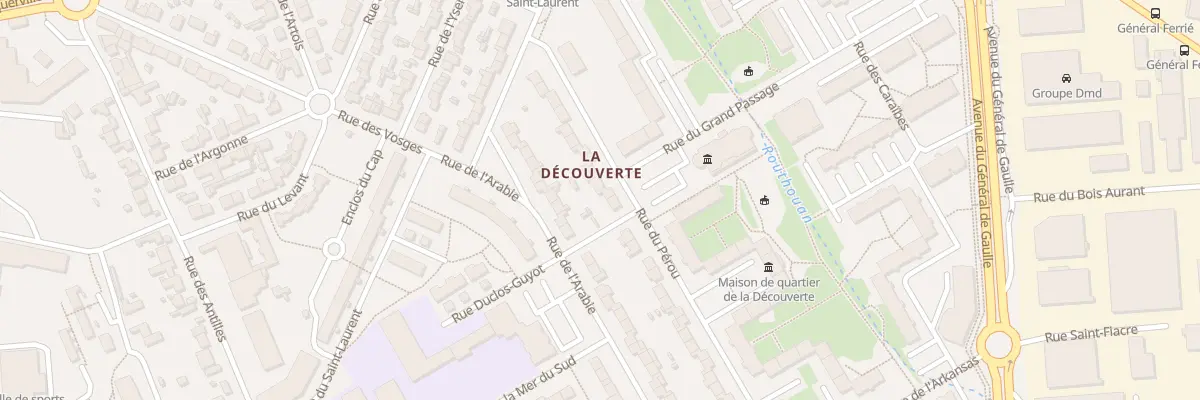 Plan du 22 Rue du Pérou à Saint-Malo
