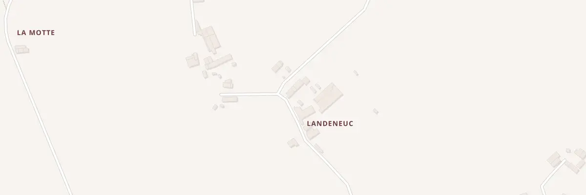 Plan du 5526 Landeneuc à Plouasne