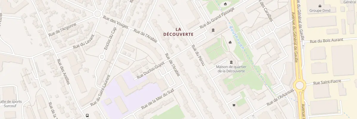 Plan du 21 Rue de l’Arabie à Saint-Malo