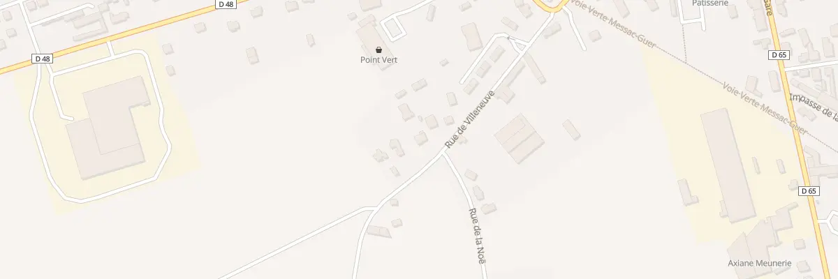 Plan du 8 Rue de Villeneuve à Val d’Anast