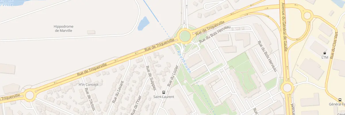 Plan du 72 Rue de Triquerville à Saint-Malo