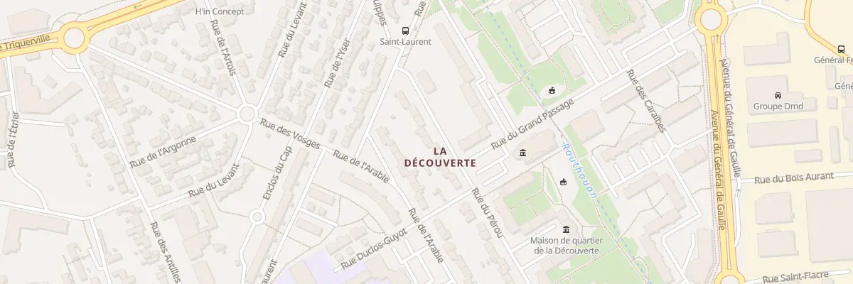 Plan du 12 Rue du Pérou à Saint-Malo
