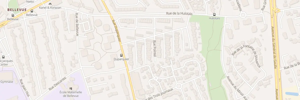 Plan du 14 Rue Pointel à Saint-Malo