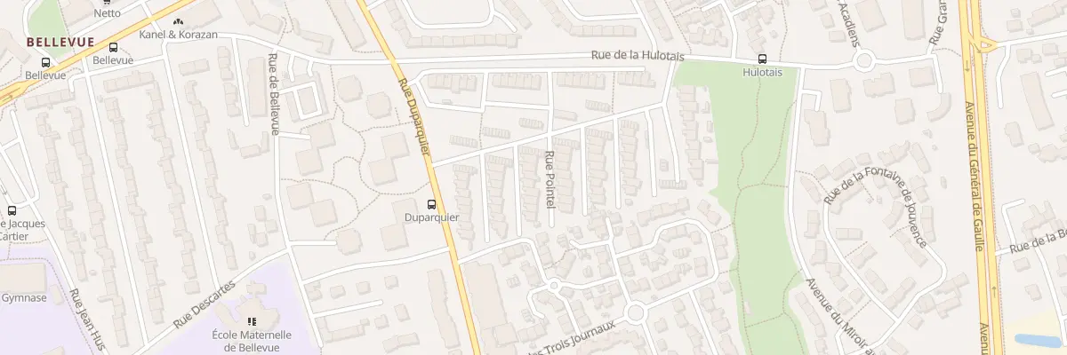 Plan du 13 Rue Pointel à Saint-Malo
