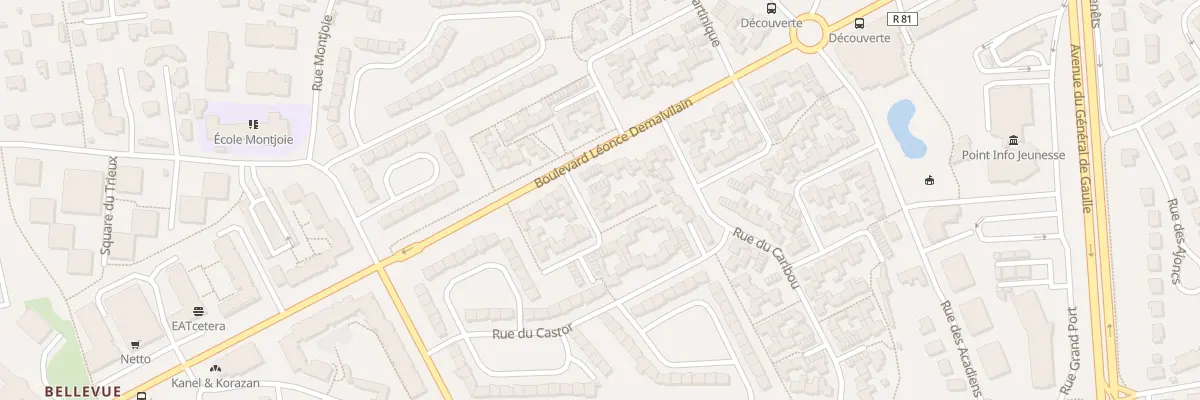 Plan du 25 Rue du Lynx à Saint-Malo