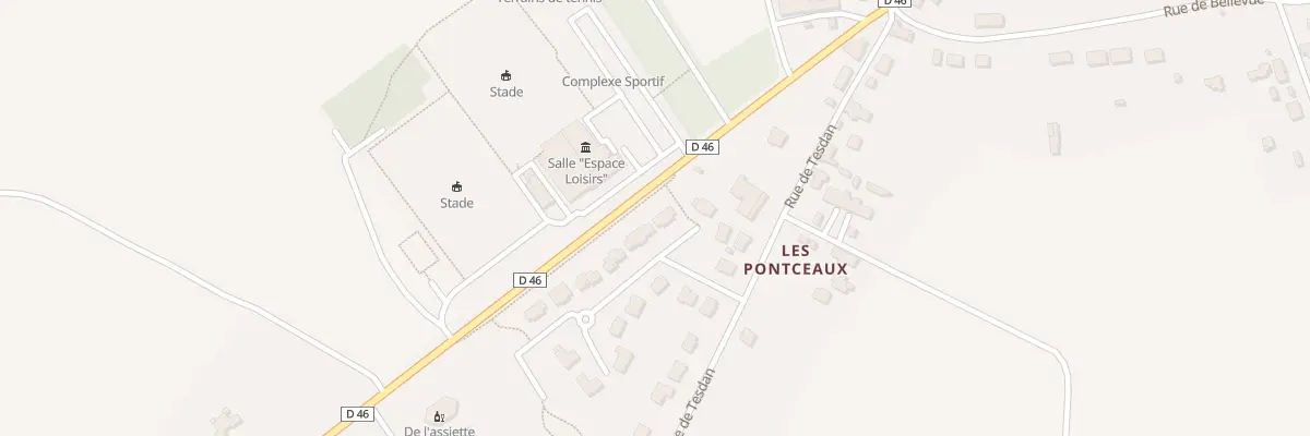 Plan du 8 Imp du Champ Gris à Avessac