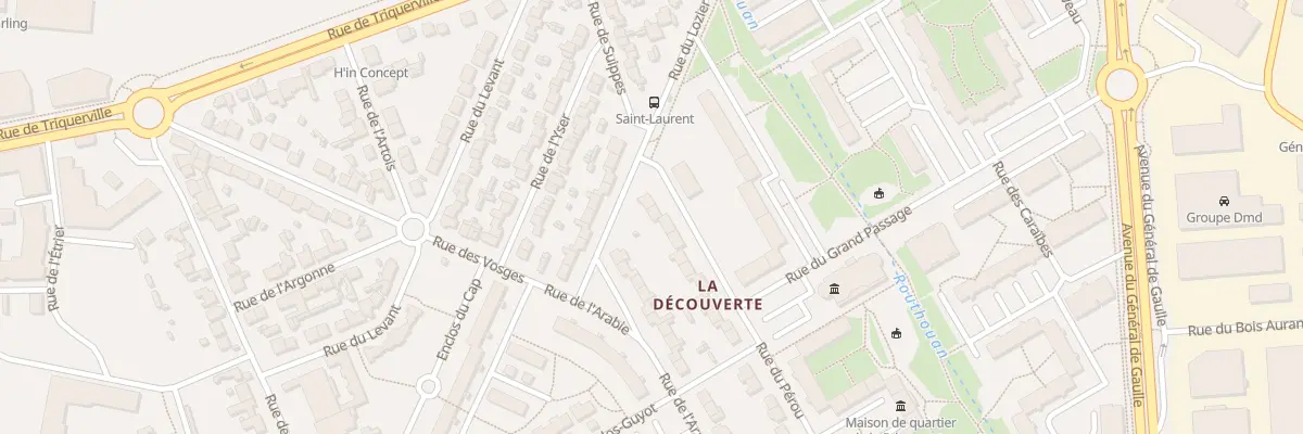Plan du 4 Rue du Pérou à Saint-Malo
