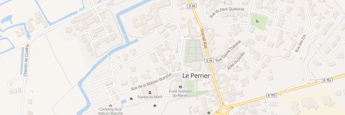 Plan du 5 Pl de la Mairie au Perrier
