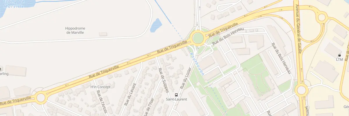 Plan du 68 Rue de Triquerville à Saint-Malo