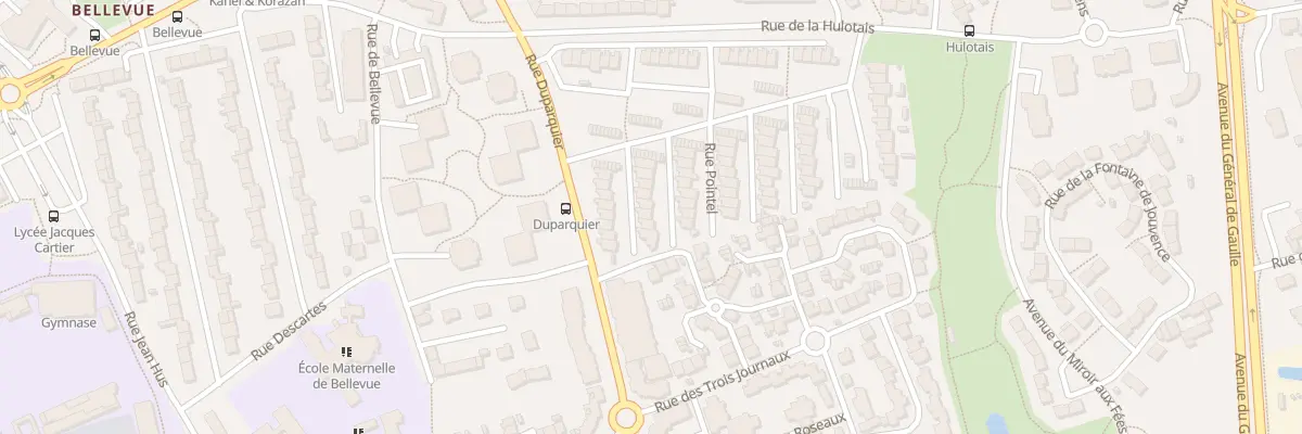 Plan du 6 Rue Pointel à Saint-Malo
