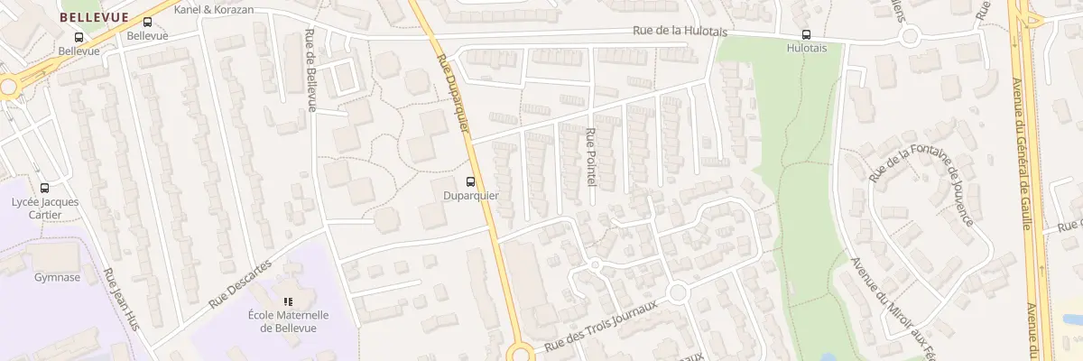 Plan du 5 Rue Pointel à Saint-Malo