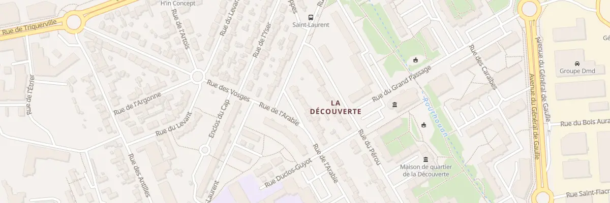Plan du 5 Rue de l’Arabie à Saint-Malo