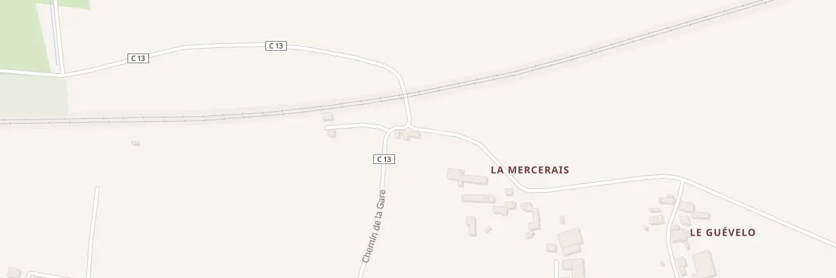 Plan du 27 La Mercerais à Avessac