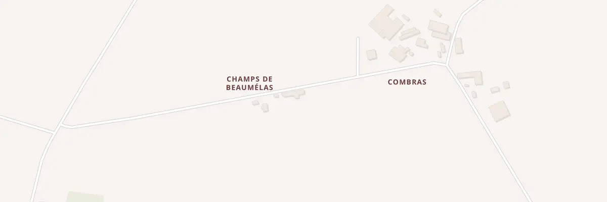 Plan du 5737 Combras à Avessac