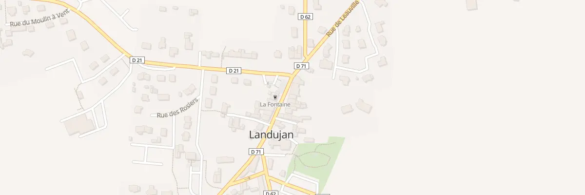 Plan du 7 Rue des 2 Puits à Landujan