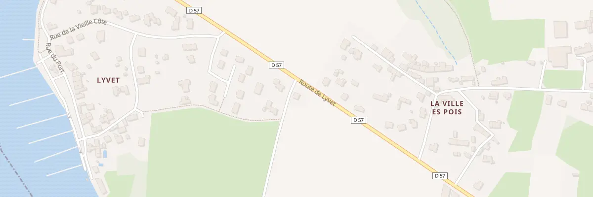 Plan du 25 Route de Lyvet à La Vicomté-sur-Rance