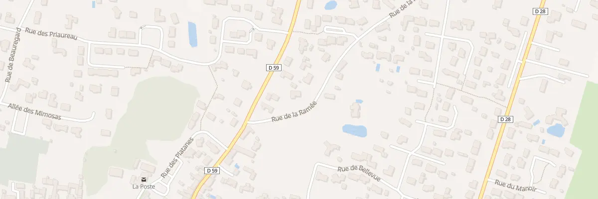 Plan du 5 Rue de la Ramée à Saint-Gervais