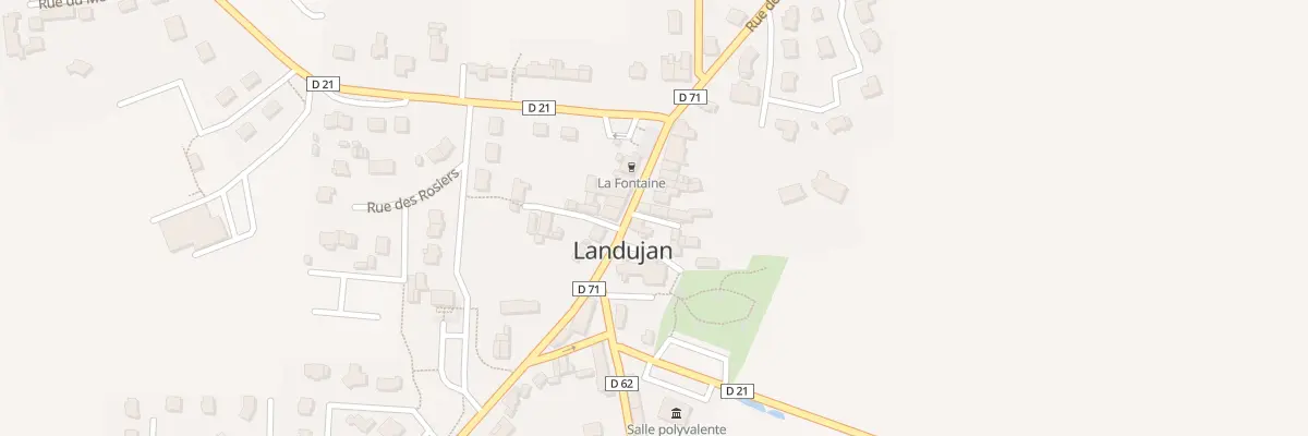 Plan du 3 Imp de la Fontaine à Landujan