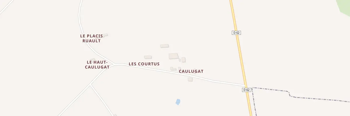 Plan du 5159 Caulugat à Landujan
