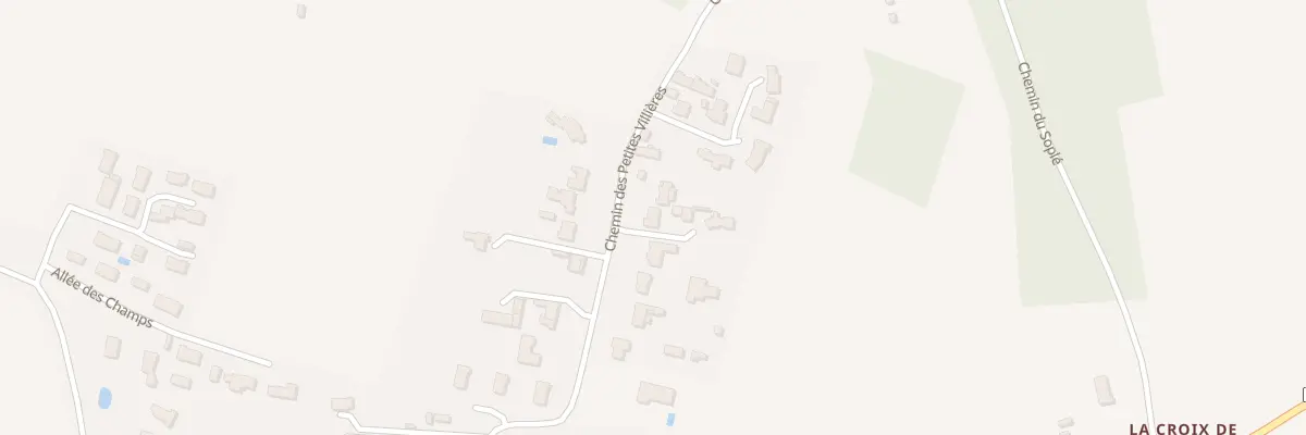 Plan du 30 Che des Petites Villières à Saint-Urbain