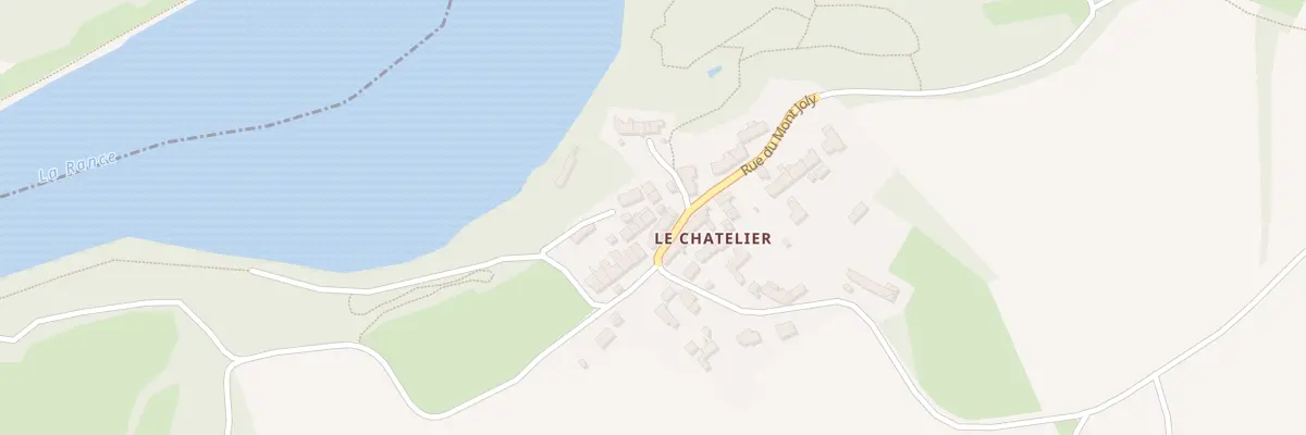 Plan du 5369 Le Chatelier à La Vicomté-sur-Rance