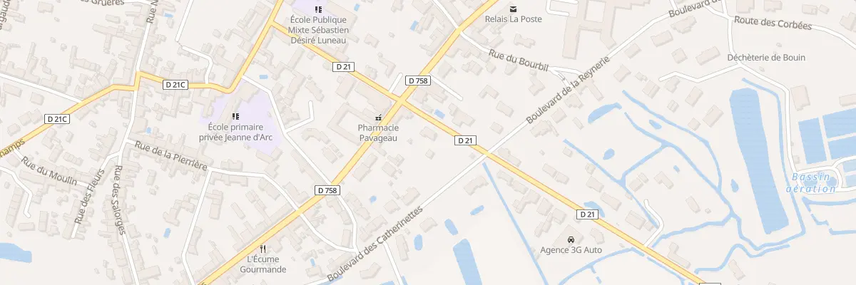 Plan du 4 Rue du Marais Doux à Fontenay-le-Comte