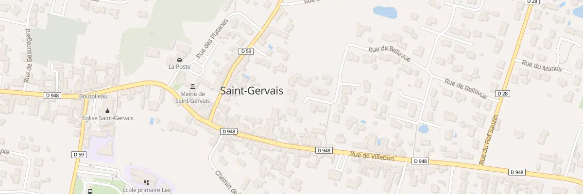 Plan du 18B Rue Clos des Magnolia à Saint-Gervais