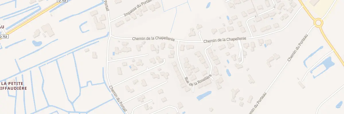 Plan du 39 Rue de la Roselière au Perrier