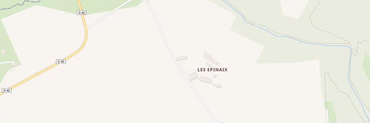 Plan du 5159 Les Epinaix à Monterfil