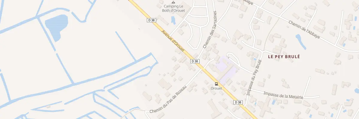 Plan du 80 Av d’Orouet à Saint-Jean-de-Monts