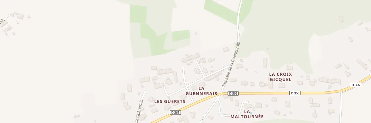 Plan du 10 La Guennerais à Plouër-sur-Rance