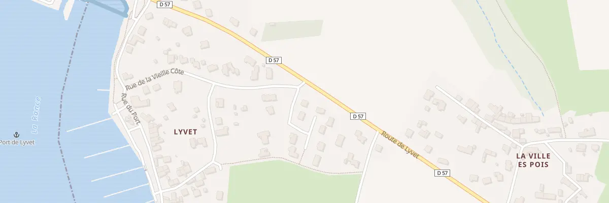 Plan du 2 Lot Les Coteaux de Rance à La Vicomté-sur-Rance