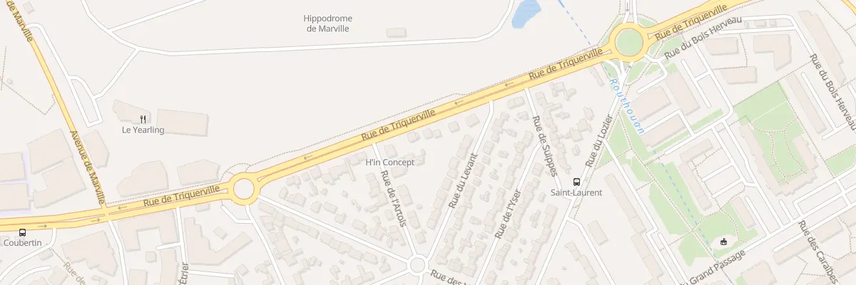 Plan du 50 Rue de Triquerville à Saint-Malo