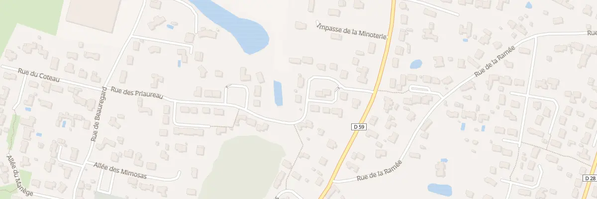 Plan du 14 Rue du Priaureau à Saint-Gervais