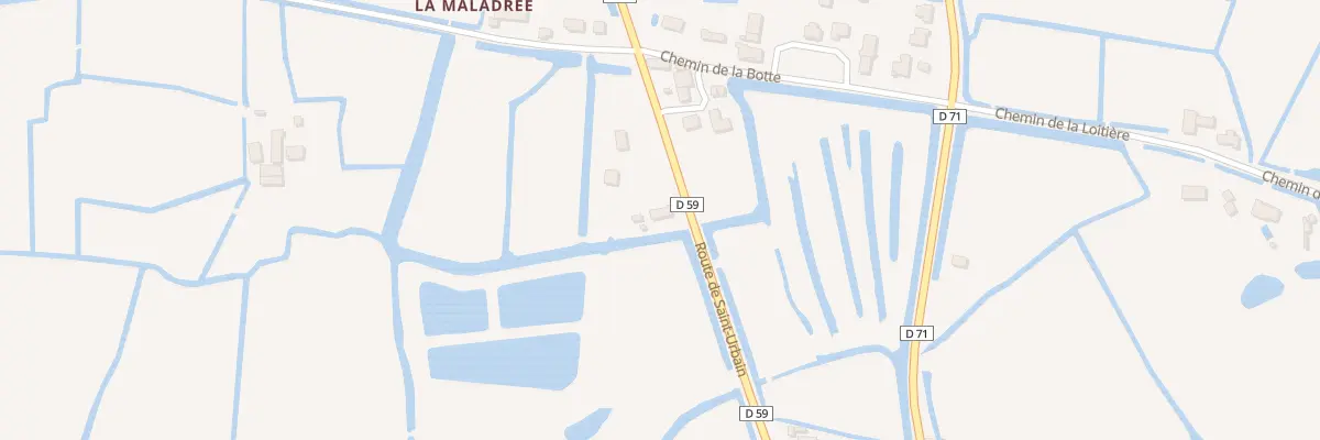 Plan du 97 Rte de St Urbain au Perrier