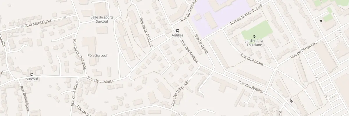 Plan du 5 Rue de la Désirade à Saint-Malo