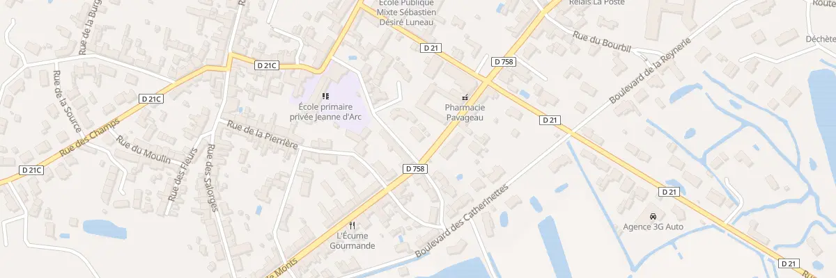 Plan du 6 Rue du Château d’Arras à Bouin