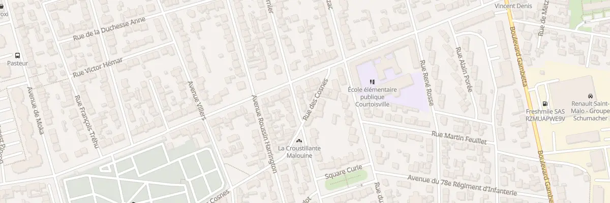 Plan du 7 Av Ferdinand Buisson à Saint-Malo