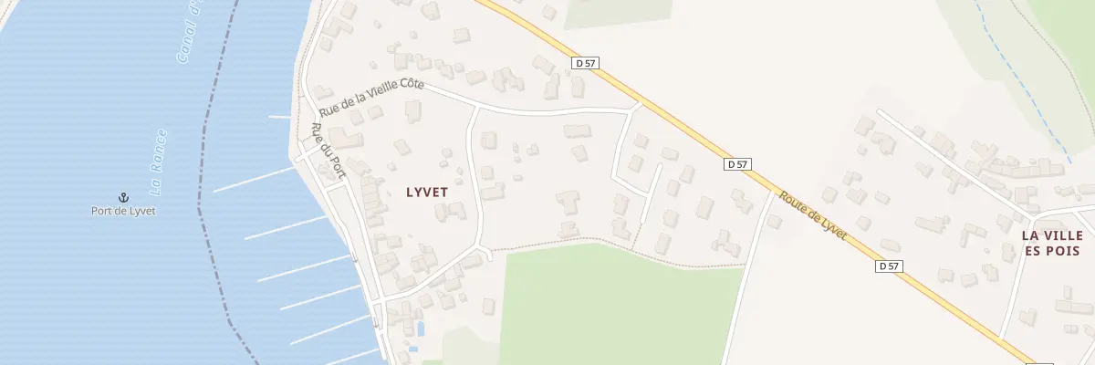 Plan du 3 Rue des Vignes à La Vicomté-sur-Rance
