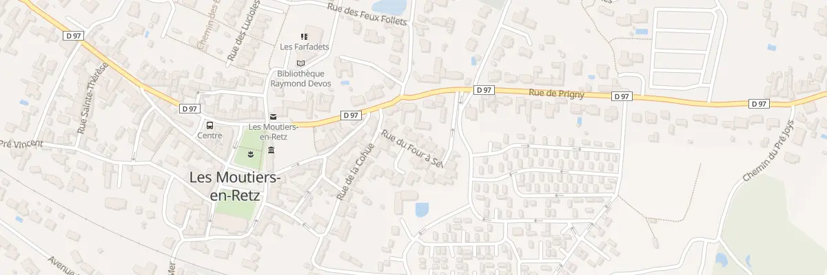 Plan du 1 Rue du Four à Sel aux Moutiers-en-Retz