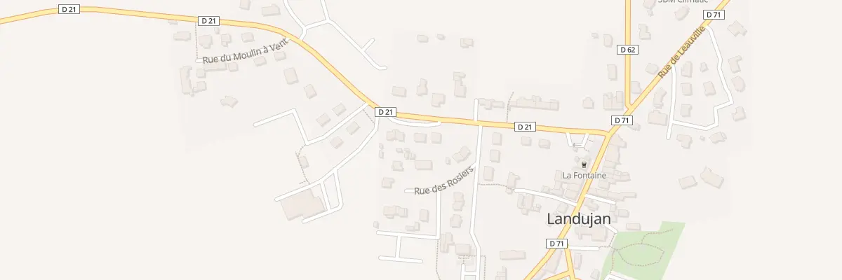 Plan du 4 Rue de Médréac à Landujan
