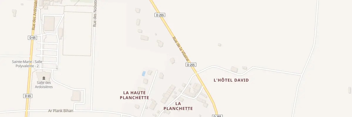 Plan du 20 Rue de la Vilaine à Sainte-Marie