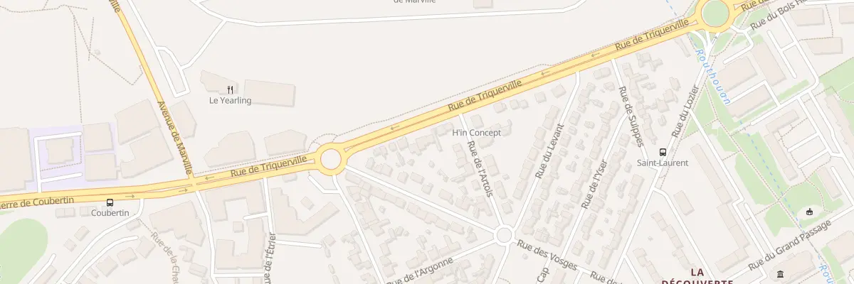 Plan du 38 Rue de Triquerville à Saint-Malo